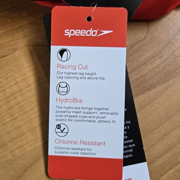 Speedo Quantum Splice One Piece Swimsuit Women 14 Athletic Swimming Surf UPF 50+ - Picture 14 of 15